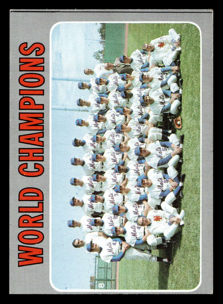 1970 Topps #1 World Champions Mets Excellent+  ID: 418696