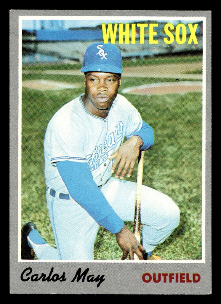 1970 Topps #18 Carlos May Excellent+  ID: 418744