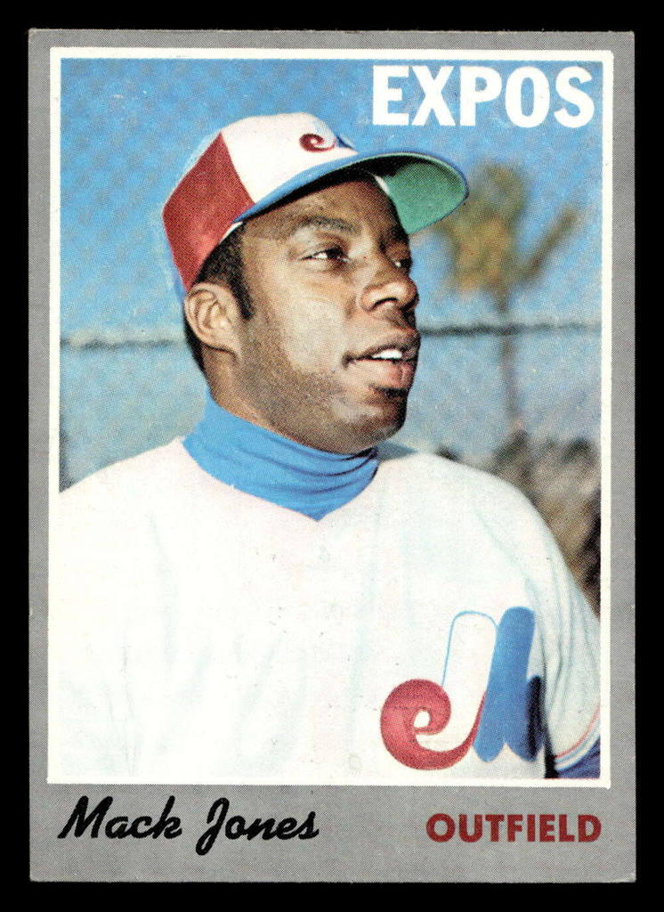 1970 Topps #38 Mack Jones Ex-Mint  ID: 418804