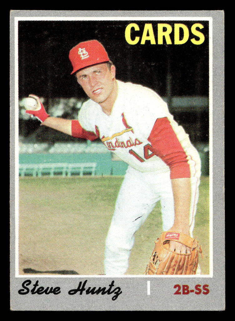 1970 Topps #282 Steve Huntz Very Good  ID: 419587