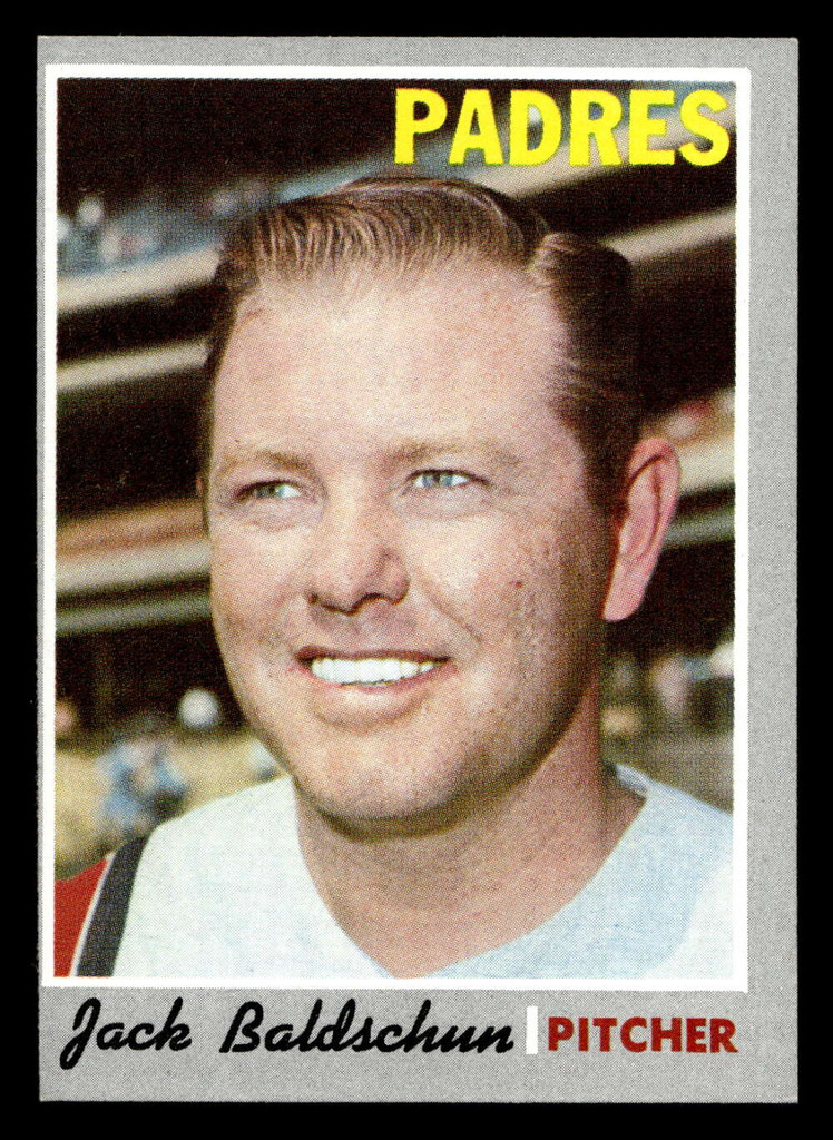 1970 Topps #284 Jack Baldschun Ex-Mint  ID: 419591