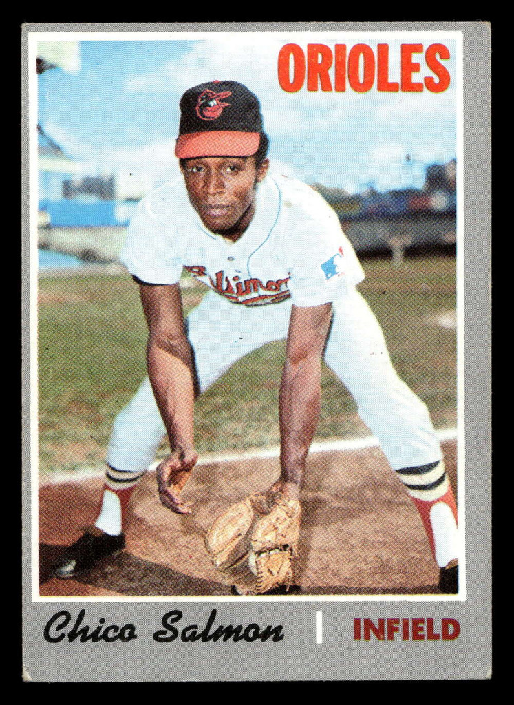 1970 Topps #301 Chico Salmon Excellent 