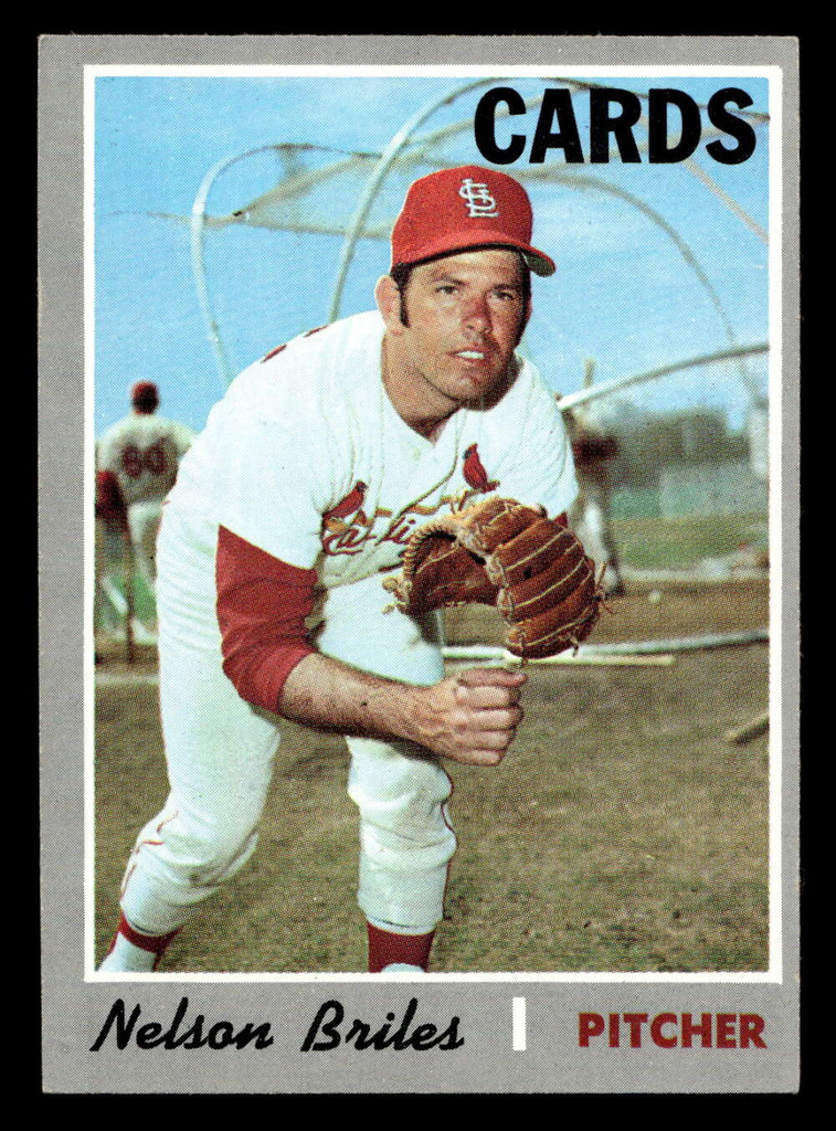 1970 Topps #435 Nelson Briles Ex-Mint  ID: 420041