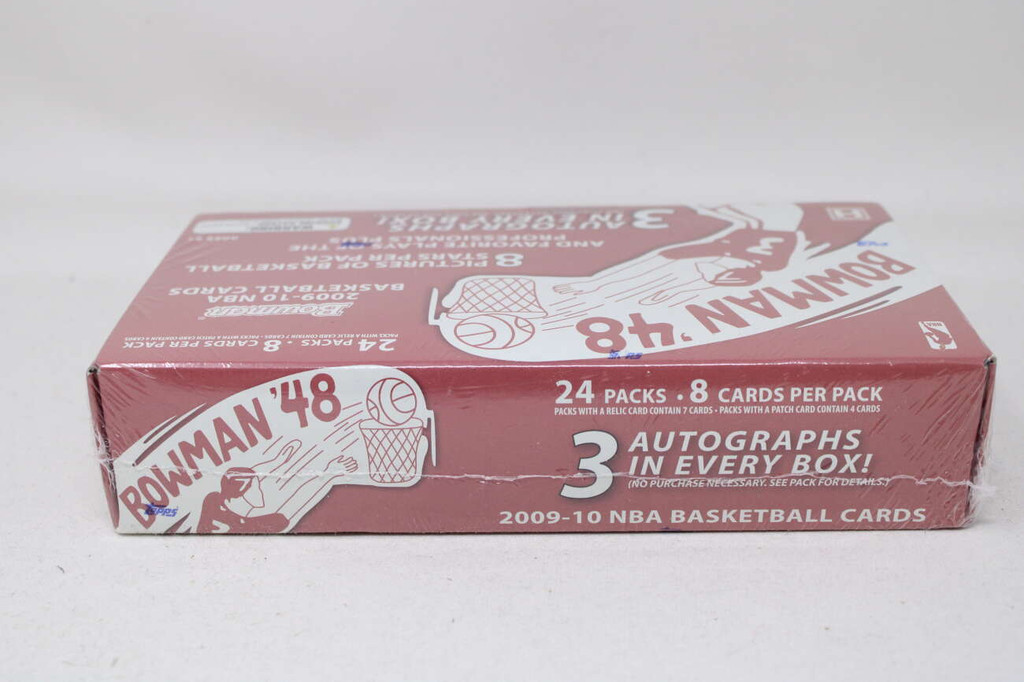 2009-10 Bowman '48 Hobby Box Sealed Curry RC Year Unopened Basketball