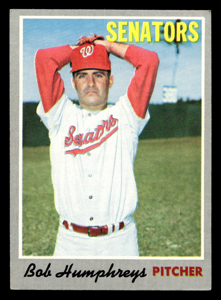 1970 Topps #538 Bob Humphreys Excellent+  ID: 420371