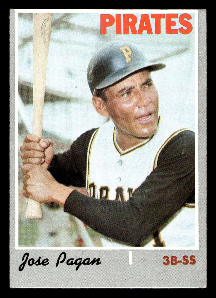 1970 Topps #643 Jose Pagan Excellent High # 