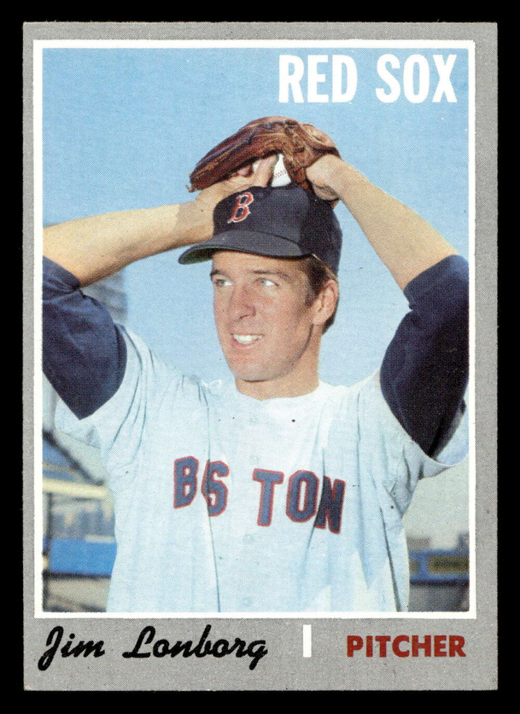 1970 Topps #665 Jim Lonborg Ex-Mint High #  ID: 420735