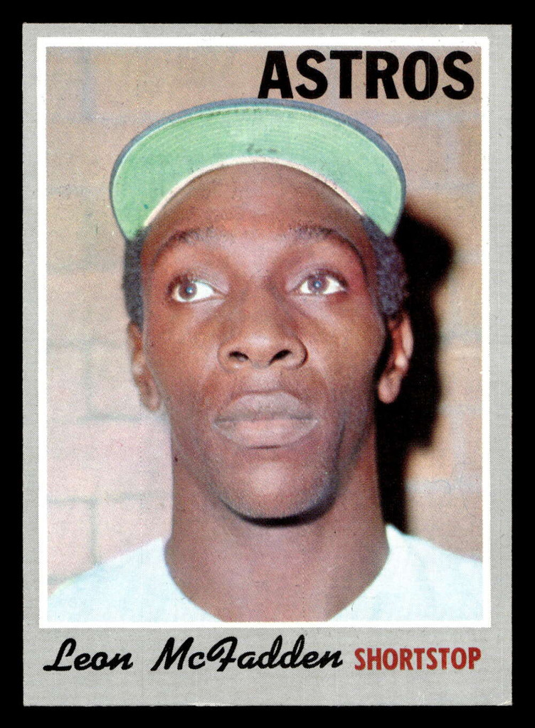 1970 Topps #672 Leon McFadden Ex-Mint High #  ID: 420756