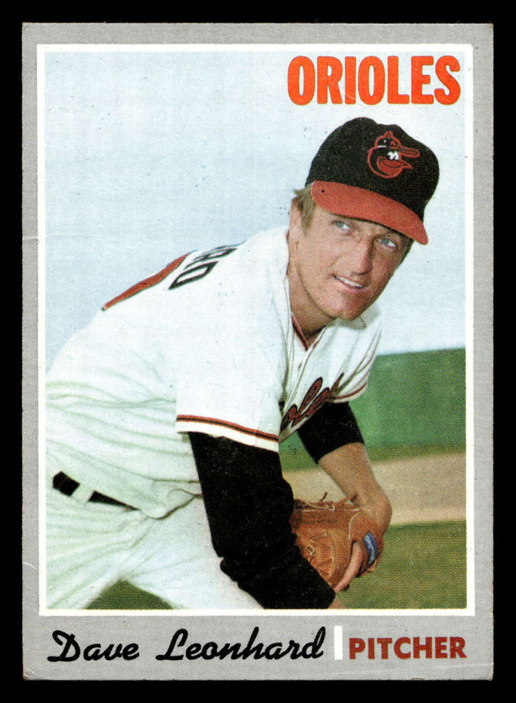 1970 Topps #674 Dave Leonhard Very Good High # 