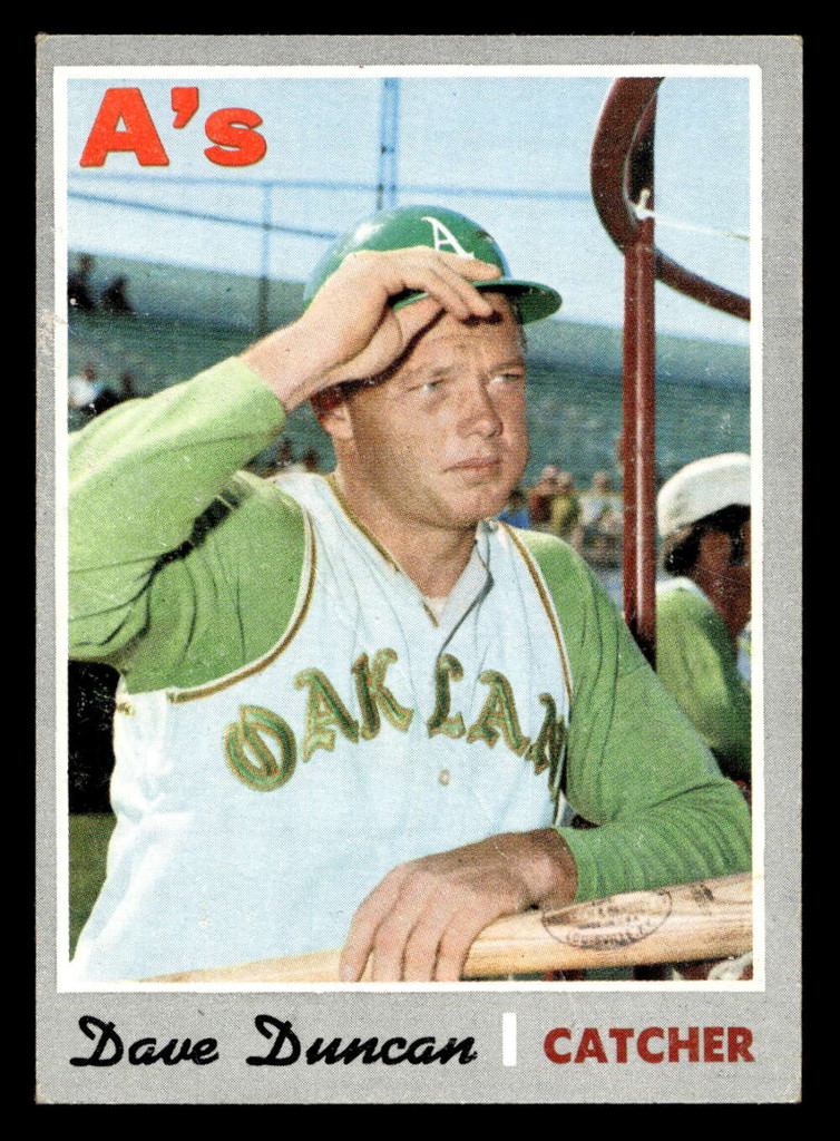 1970 Topps #678 Dave Duncan Very Good High #  ID: 420774