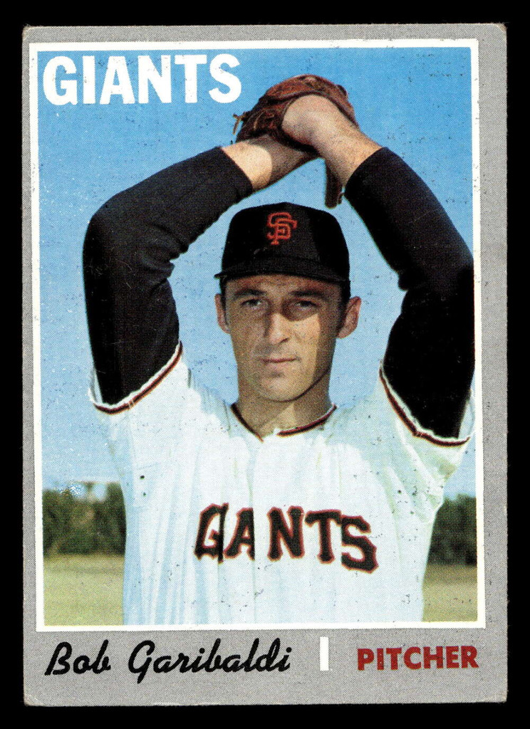 1970 Topps #681 Bob Garibaldi Excellent RC Rookie High # 