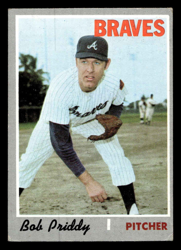 1970 Topps #687 Bob Priddy Excellent High # 