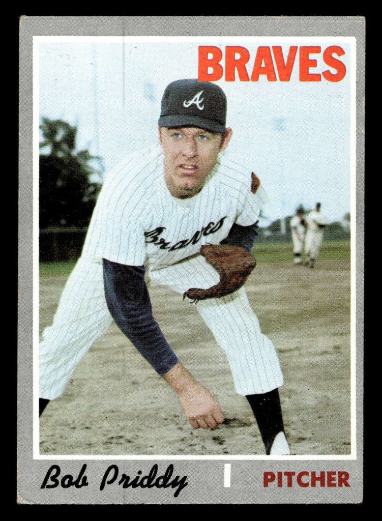 1970 Topps #687 Bob Priddy Excellent+ High #  ID: 420800