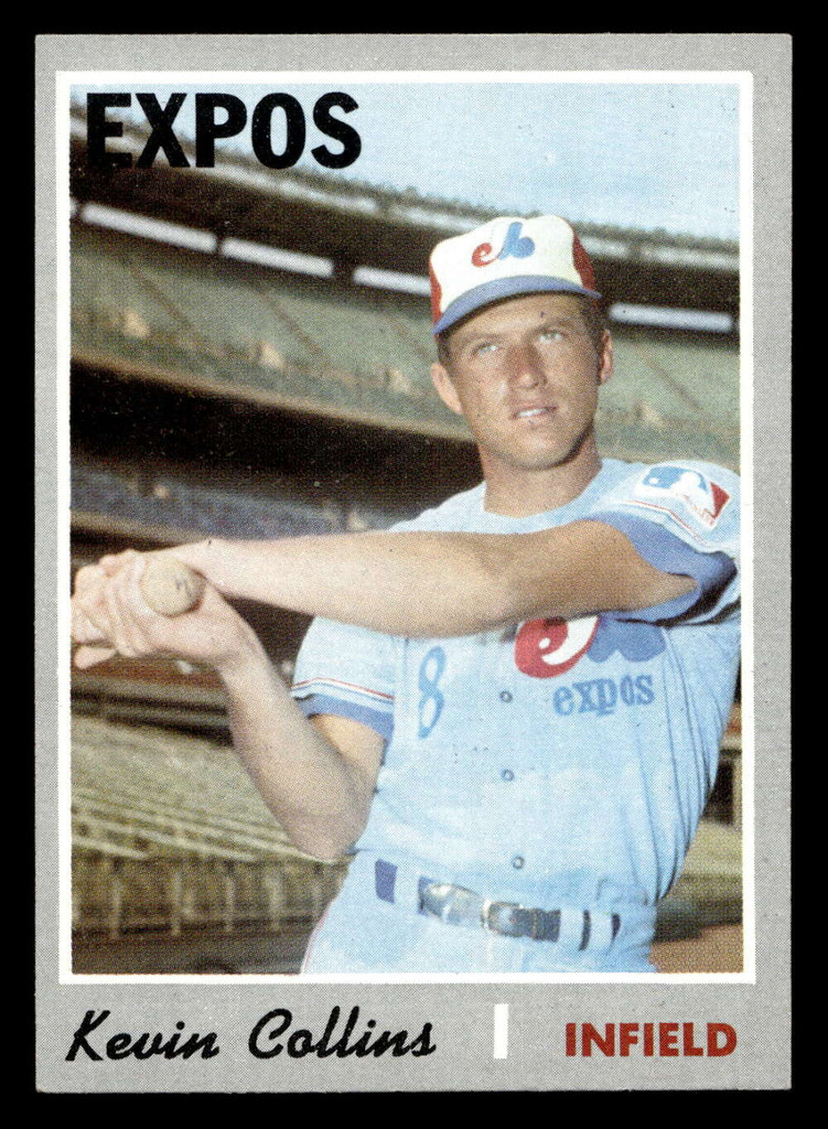1970 Topps #707 Kevin Collins Near Mint+ High # 