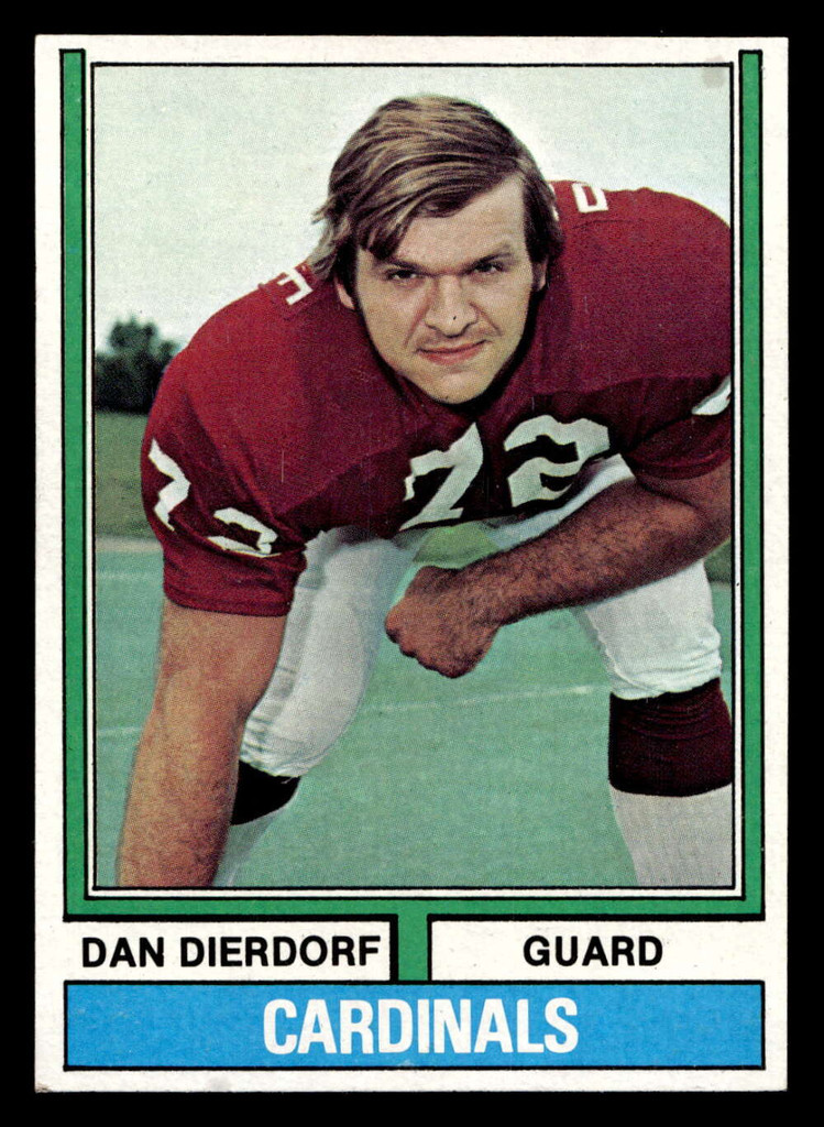 1974 Topps #32 Dan Dierdorf Ex-Mint 