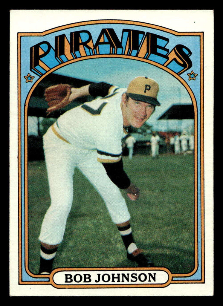 1972 Topps #27 Bob Johnson Excellent+  ID: 421039