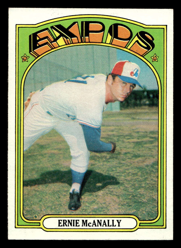 1972 Topps #58 Ernie McAnally Ex-Mint  ID: 421135