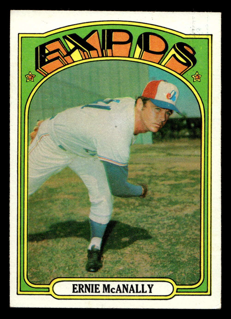 1972 Topps #58 Ernie McAnally Excellent+  ID: 421136