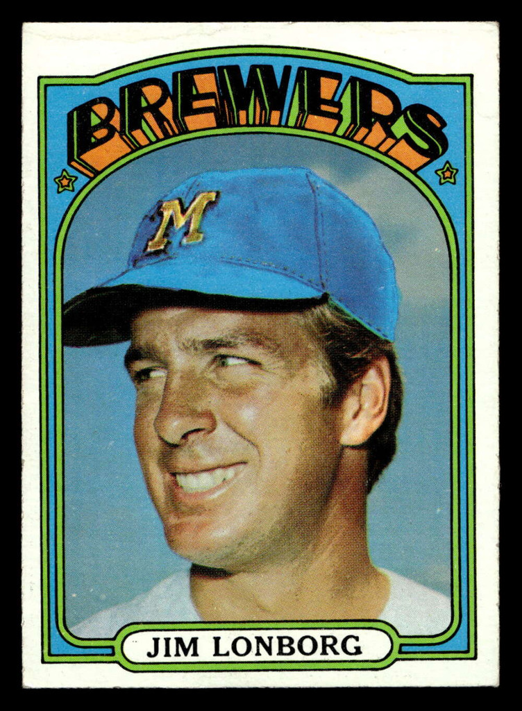 1972 Topps #255 Jim Lonborg Excellent+  ID: 421713