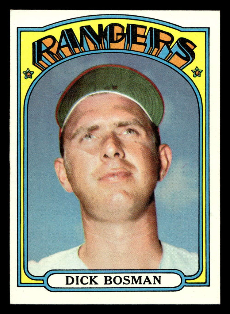 1972 Topps #365 Dick Bosman Near Mint 