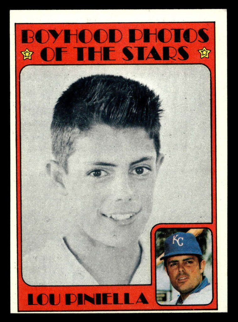 1972 Topps #491 Lou Piniella Ex-Mint  ID: 422606