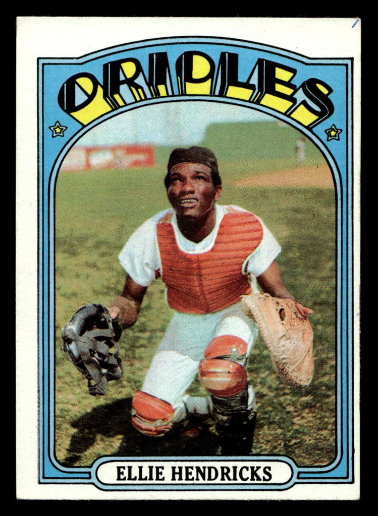1972 Topps #508 Ellie Hendricks Excellent+  ID: 422688