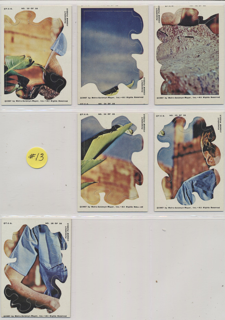 1967 Topps Maya Set 55 And  Puzzle 13/16 TOUGH  #*sku36293