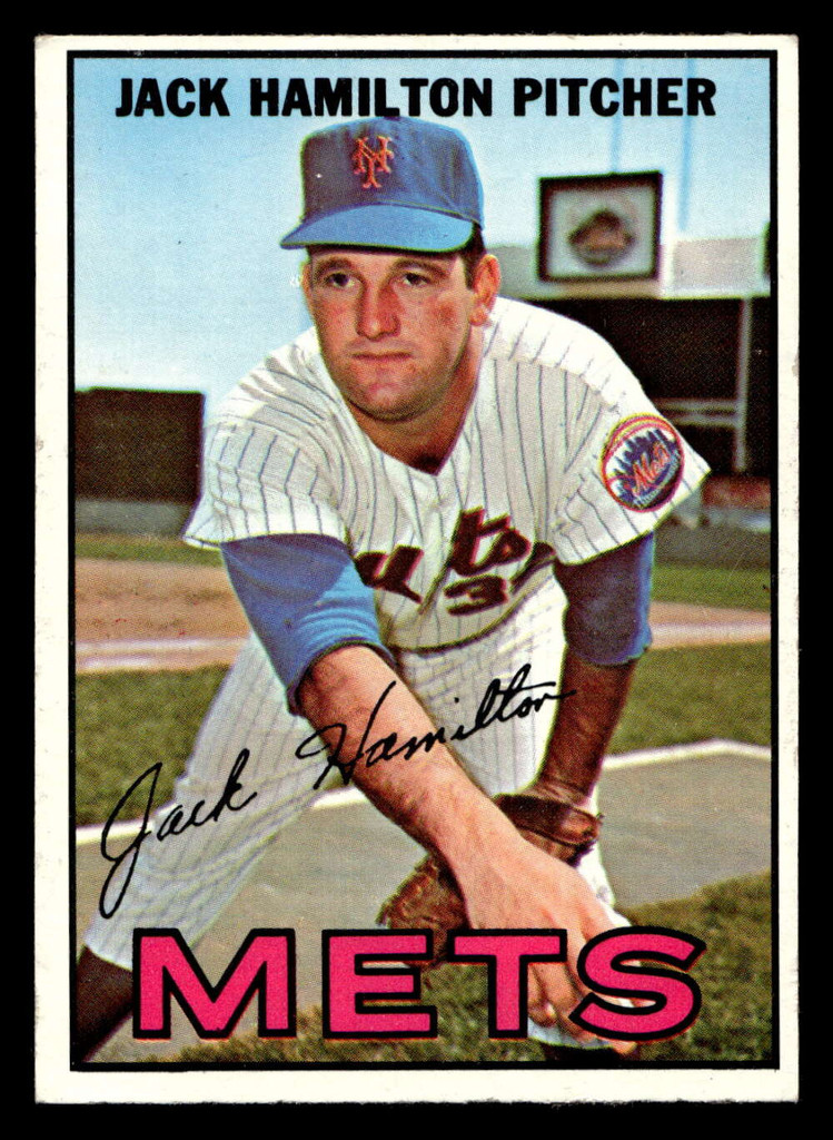 1967 Topps #2 Jack Hamilton Excellent+  ID: 423038