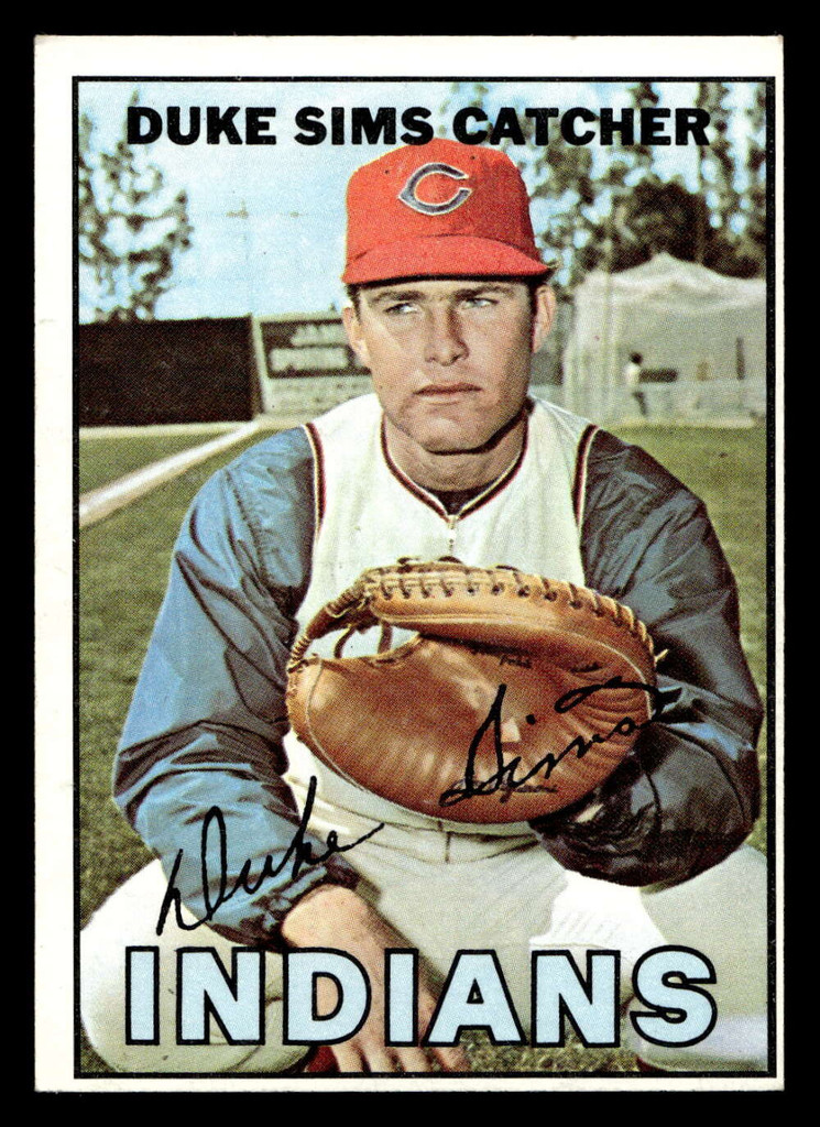 1967 Topps #3 Duke Sims Ex-Mint  ID: 423045