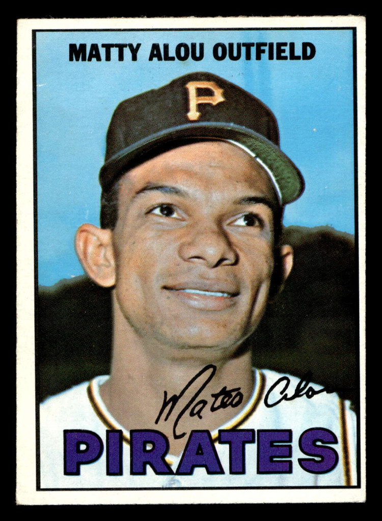 1967 Topps #10 Matty Alou Excellent+  ID: 423067