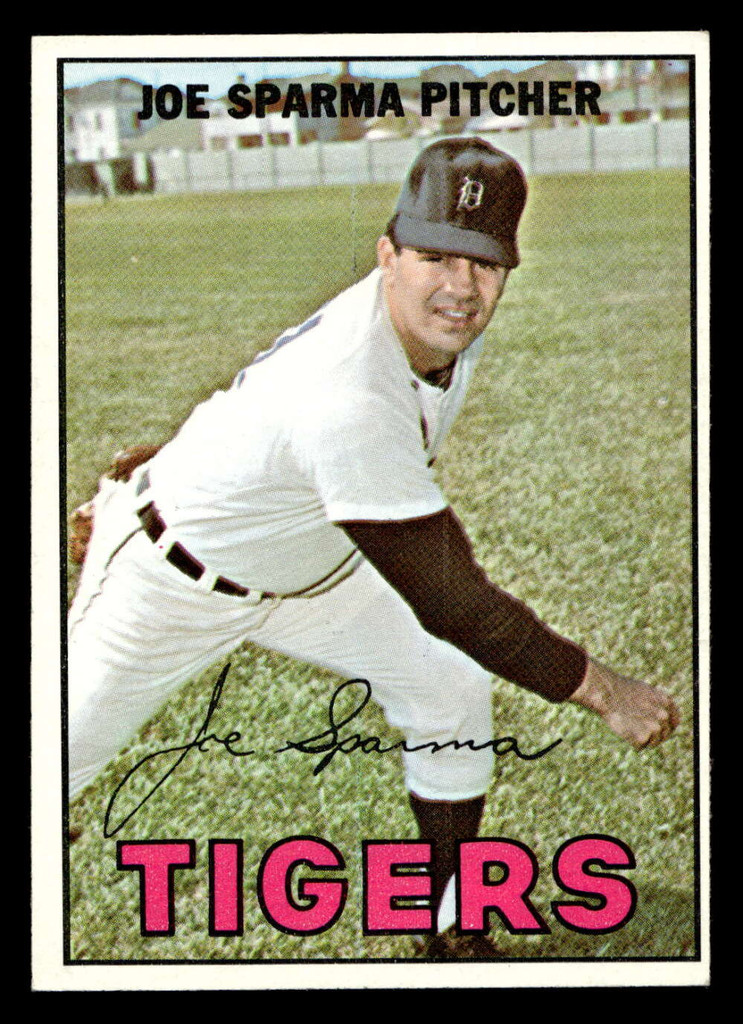 1967 Topps #13 Joe Sparma Ex-Mint  ID: 423075