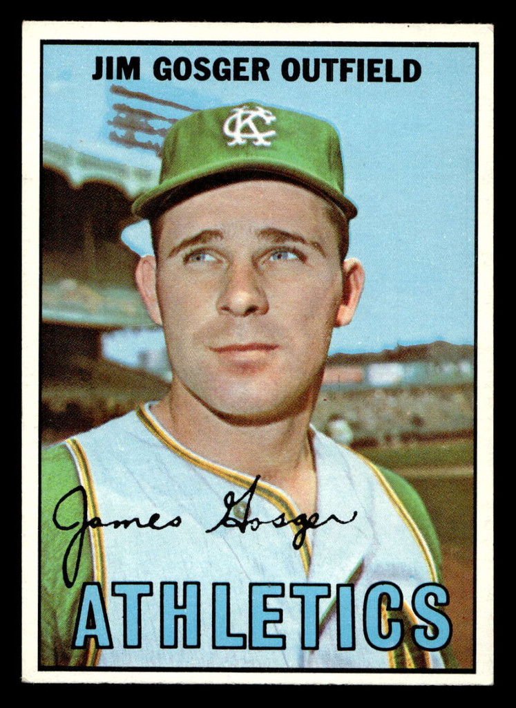 1967 Topps #17 Jim Gosger Ex-Mint  ID: 423095