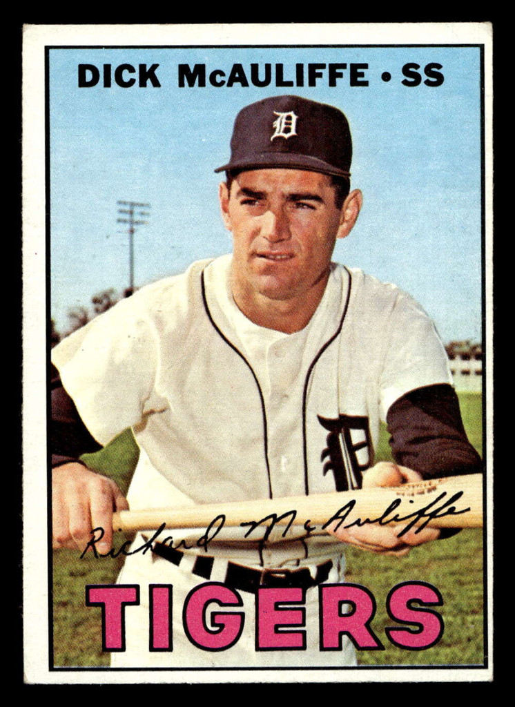 1967 Topps #170 Dick McAuliffe Excellent+  ID: 423541