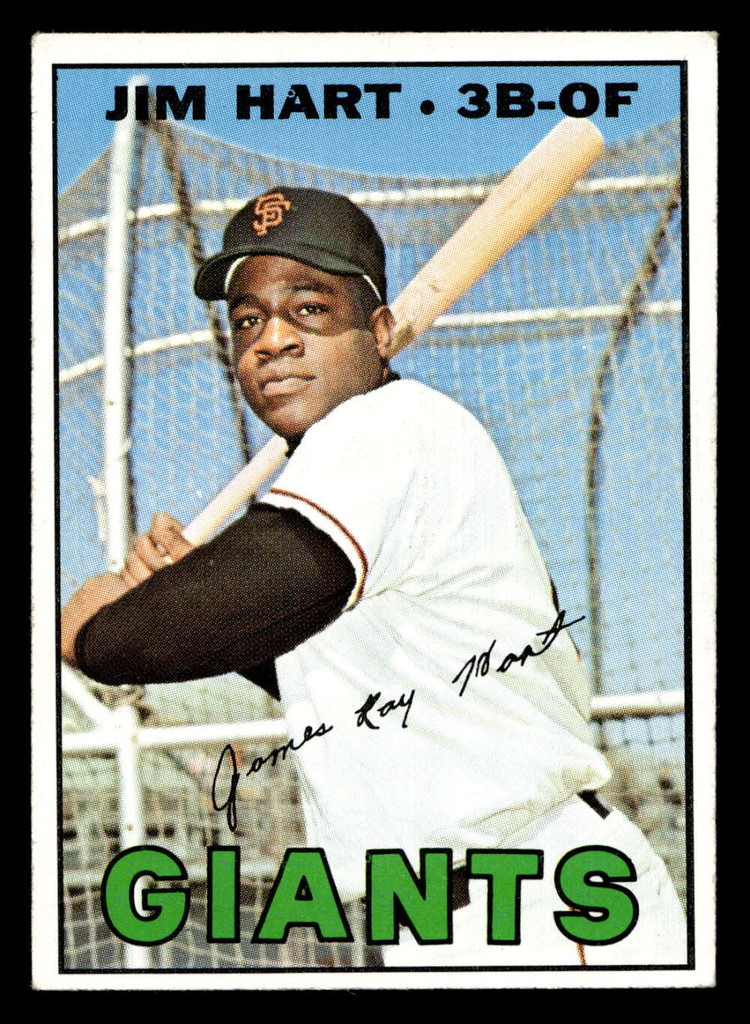 1967 Topps #220 Jim Hart Excellent+  ID: 423702