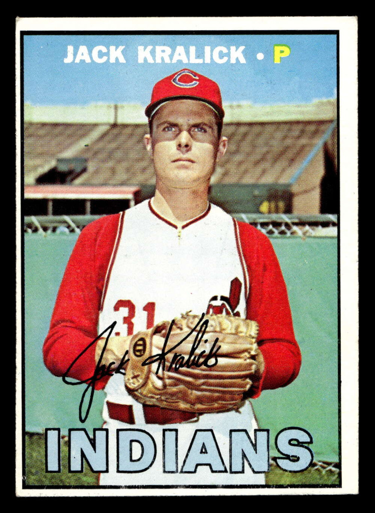 1967 Topps #316 Jack Kralick Ex-Mint  ID: 424004