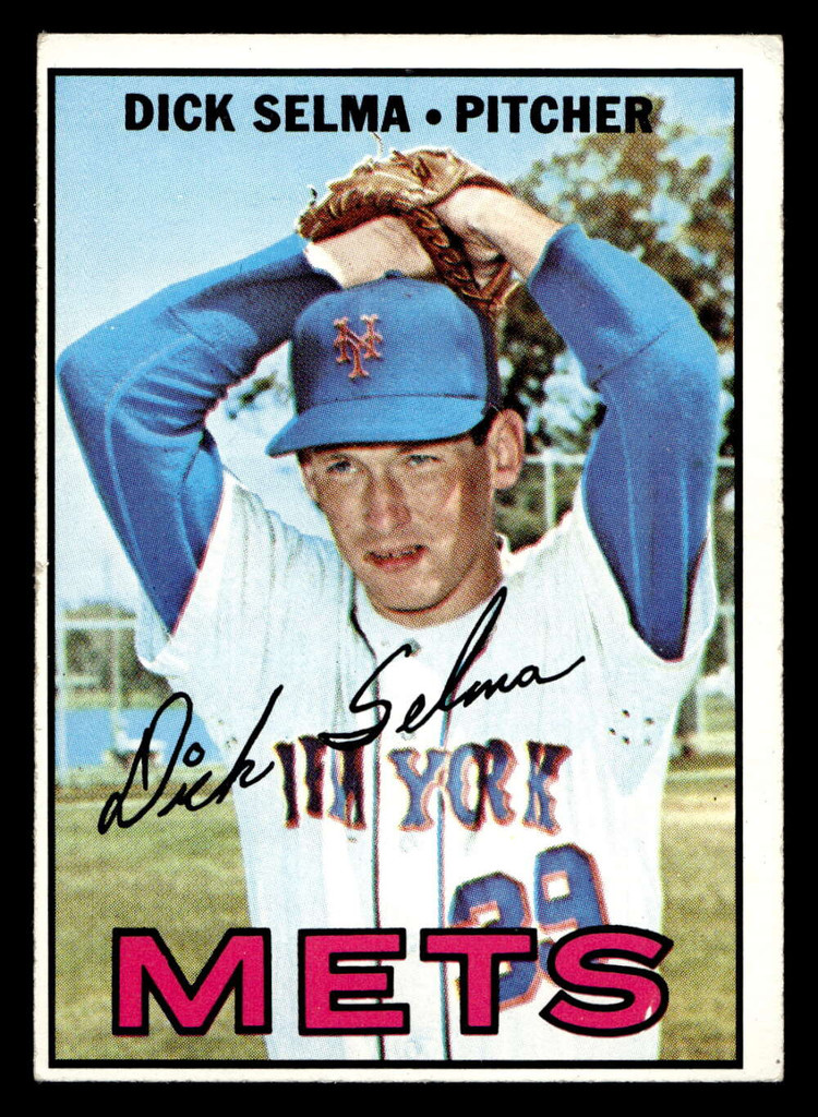 1967 Topps #386 Dick Selma DP Excellent+  ID: 424207