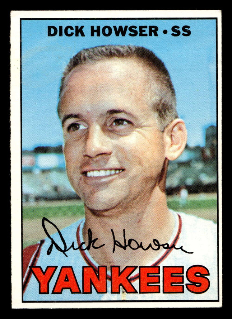 1967 Topps #411 Dick Howser DP G-VG 