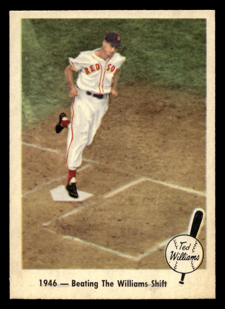 1959 Fleer Ted Williams #30 1946 - Beating The Williams Shift Near Mint+ 