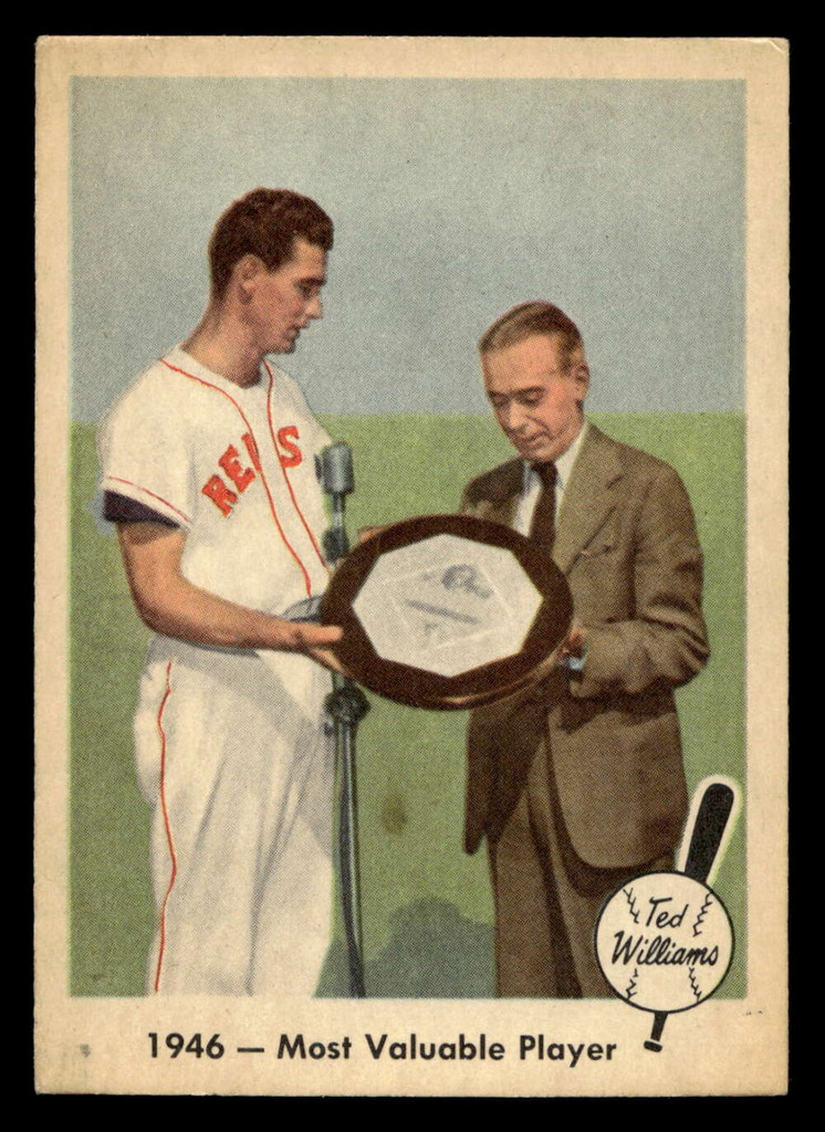 1959 Fleer Ted Williams #32 1946 - Most Valuable Player Excellent+ 