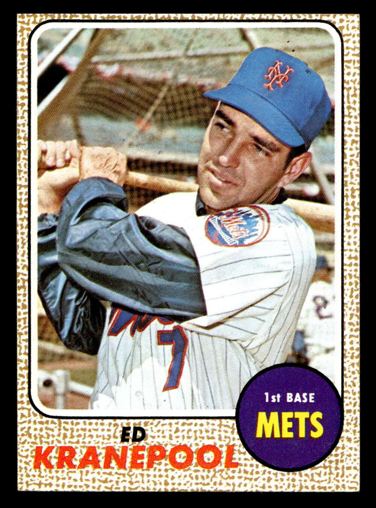 1968 Topps #92 Ed Kranepool Near Mint  ID: 424870