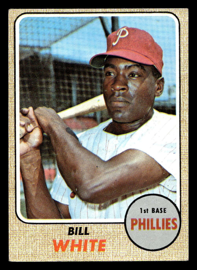 1968 Topps #190 Bill White Excellent+  ID: 425154