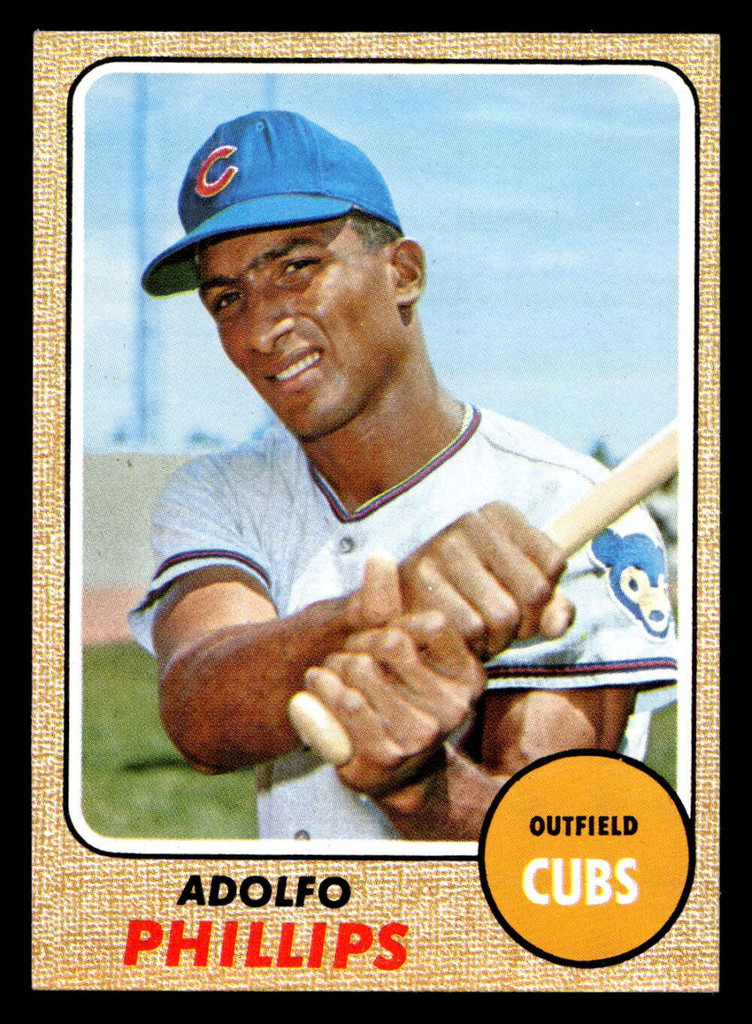 1968 Topps #202 Adolfo Phillips Ex-Mint  ID: 425188