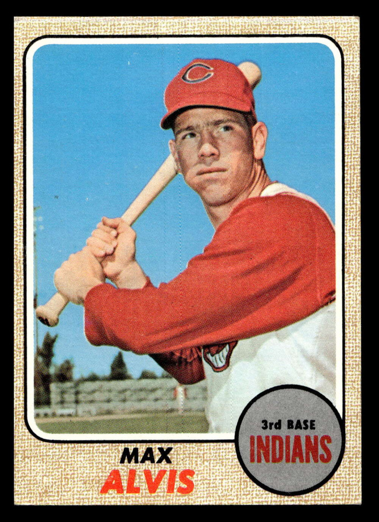 1968 Topps #340 Max Alvis Excellent+  ID: 425504