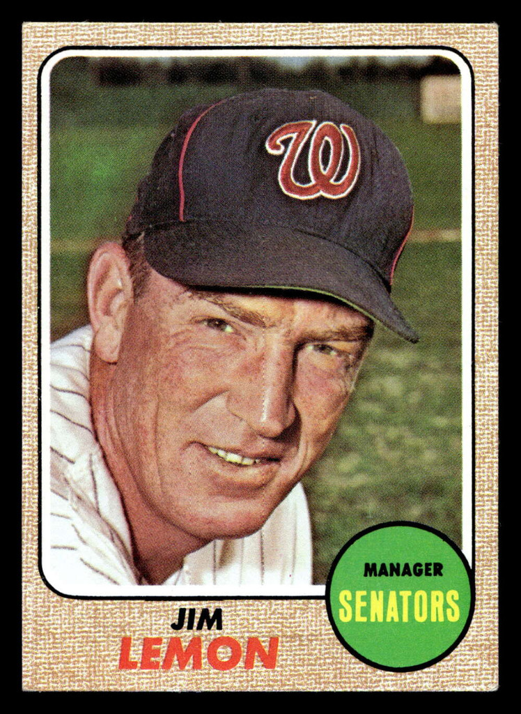 1968 Topps #341 Jim Lemon MG Excellent+  ID: 425506