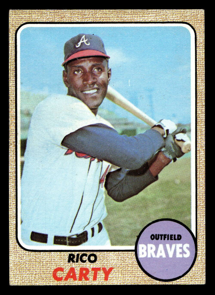 1968 Topps #455 Rico Carty Excellent+  ID: 425757
