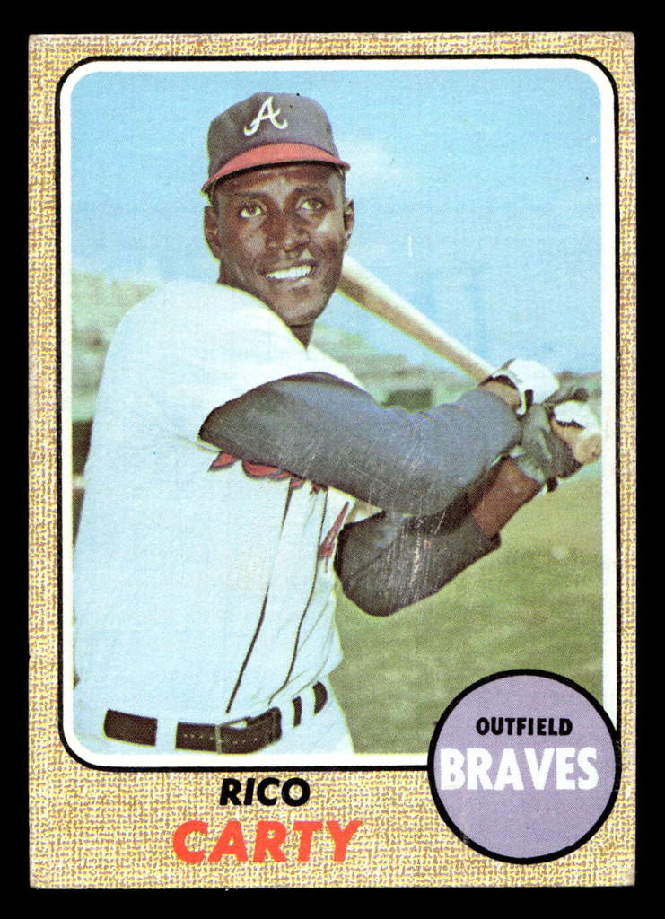 1968 Topps #455 Rico Carty Excellent  ID: 425759