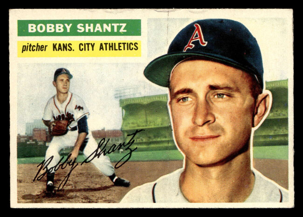 1956 Topps #261 Bobby Shantz Excellent+  ID: 426010