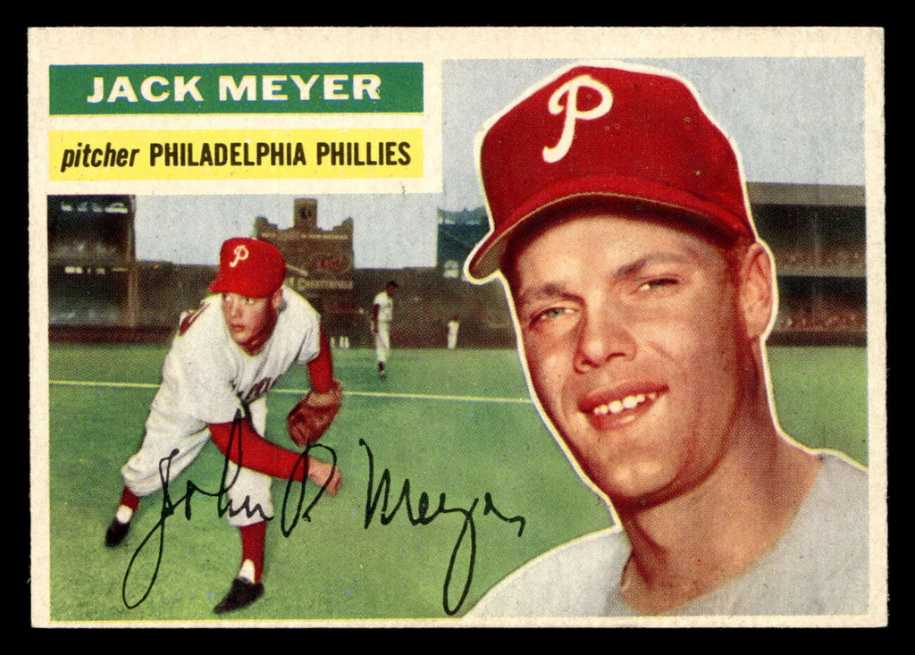 1956 Topps #269 Jack Meyer Near Mint+ RC Rookie 