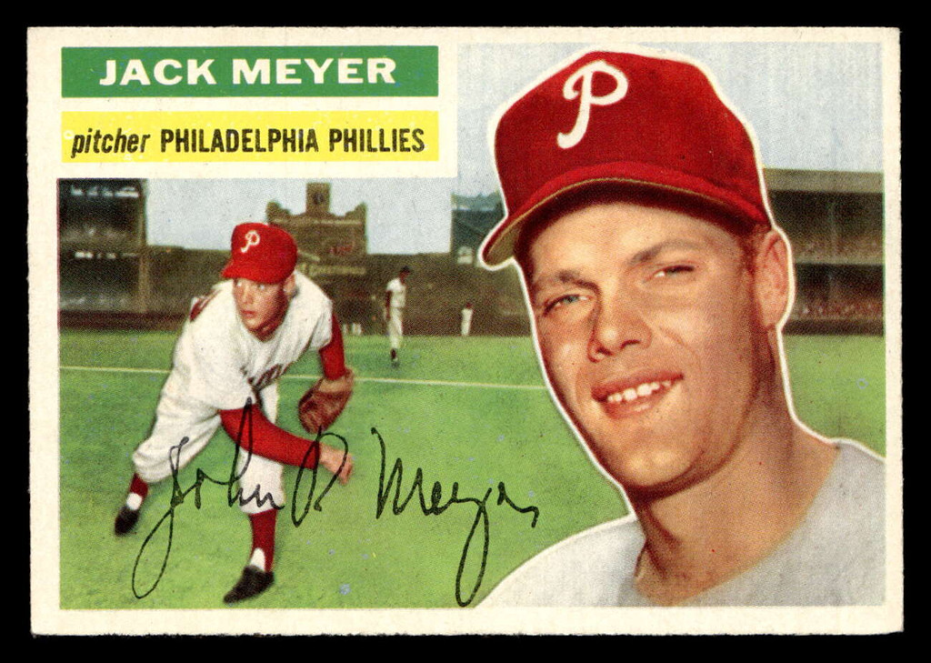 1956 Topps #269 Jack Meyer Near Mint RC Rookie 