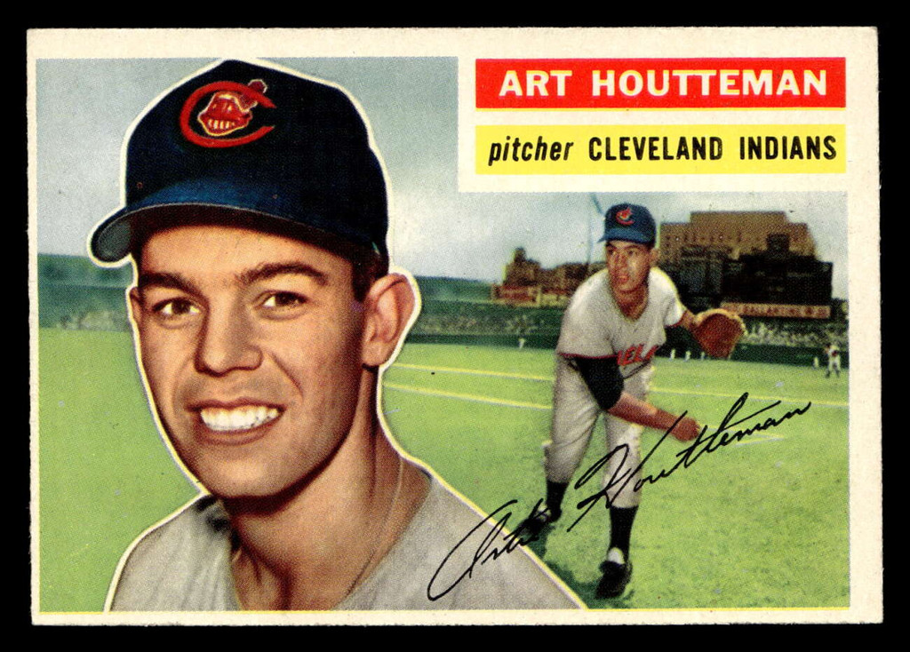 1956 Topps #281 Art Houtteman Near Mint 